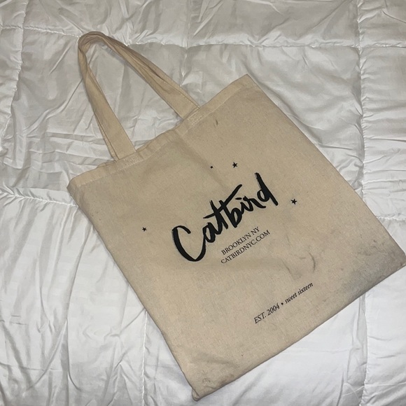 catbird tote bag - Picture 2 of 3